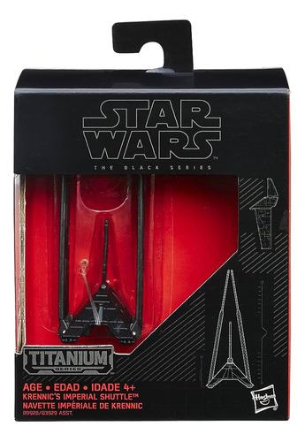 Star Wars Krennic Imperial Shuttle Black Series Titanium #32