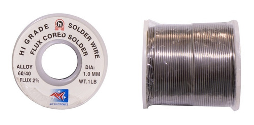 Rollo Soldadura-estaño Avc Solder 1-0mm 1 Libra