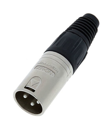 Neutrik Nc3mx Ficha Conector Xlr Canon Macho A Cable 3 Pines