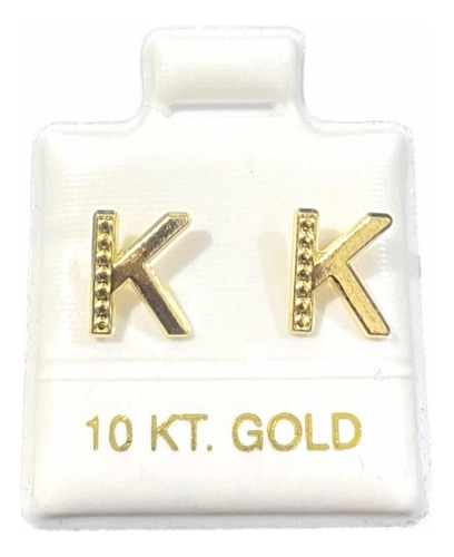 Arete Inicial K Oro 10 Kilates