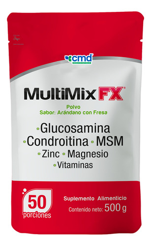 Multimix Fx 500g Glucosamina + Condroitina Antioxidante