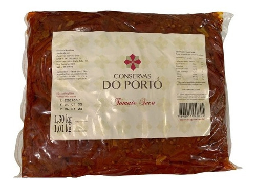 Kit 2 X Tomate Seco Conserva - Conservas Do Porto - 1,01 Kg