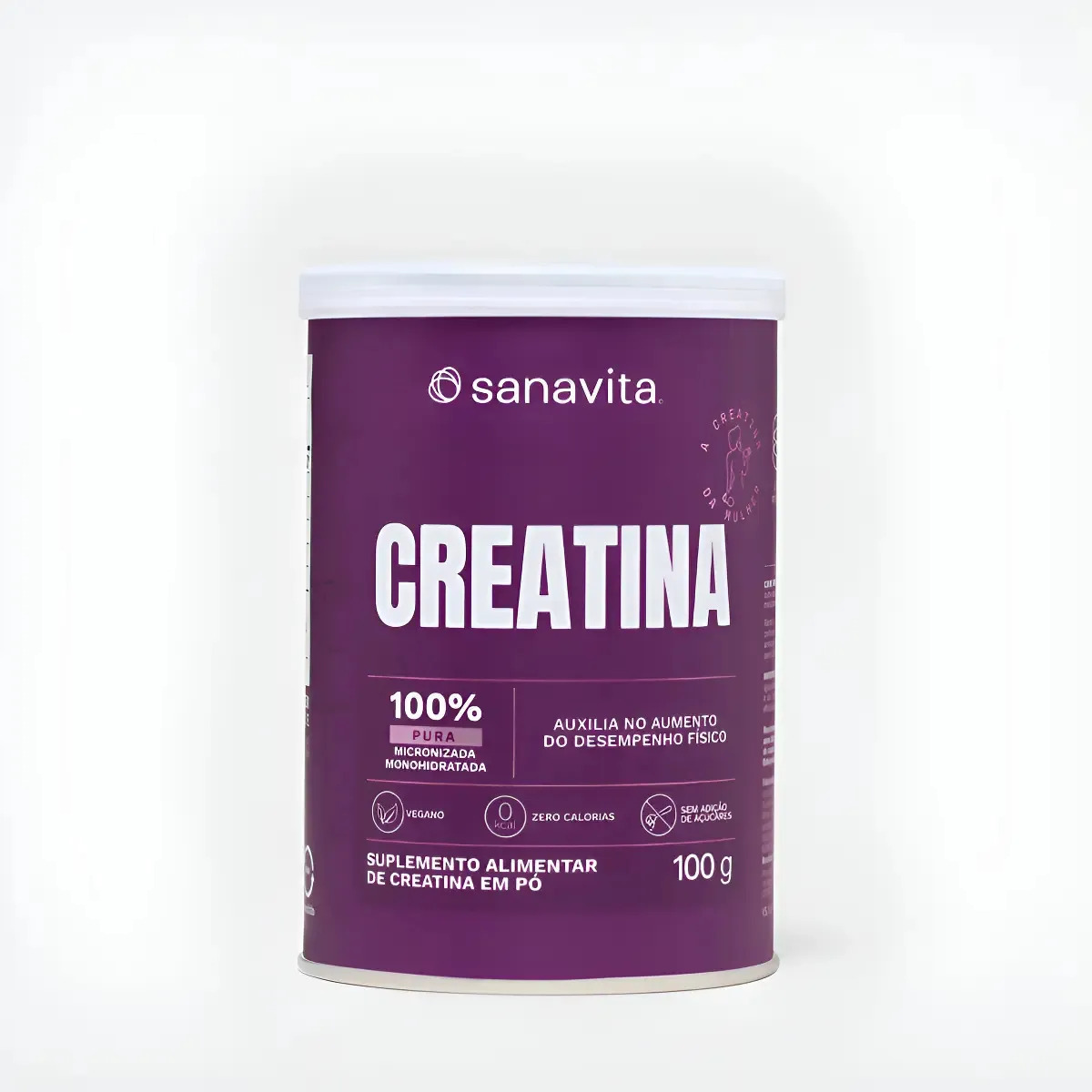 Sanavita - Creatina - 100g Sabor Sem sabor