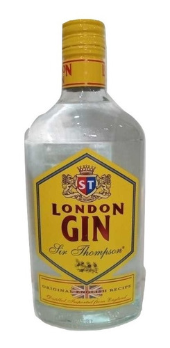 Gin Sir Thompson London Dry Gin Importado Inglaterra