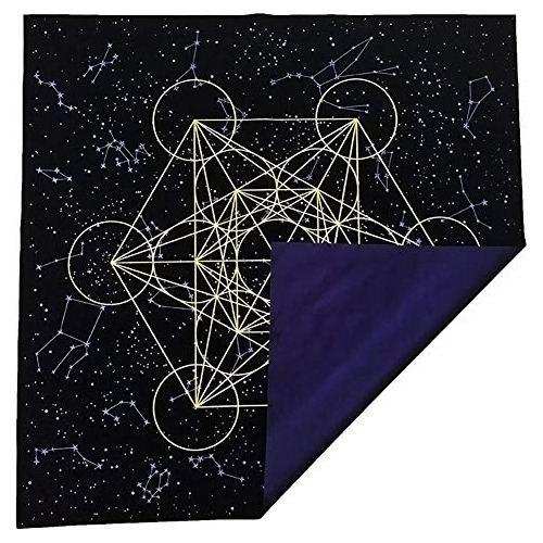 Mantel De Tarot Con 12 Constelaciones Y Astrología