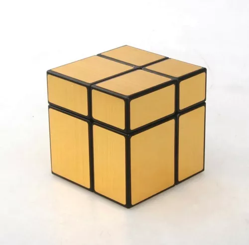 Cubo Mágico Profissional Blocks Dourado