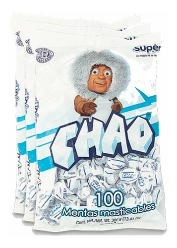Menta Chao Suave Paqx100 Piñata