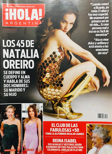 Revista Hola Argentina # 602 Los 45 Oreiro (como Nueva)