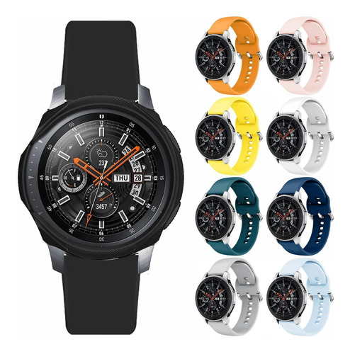 Correa Deportiva Flat Premium Para Galaxy Watch 46 Mm
