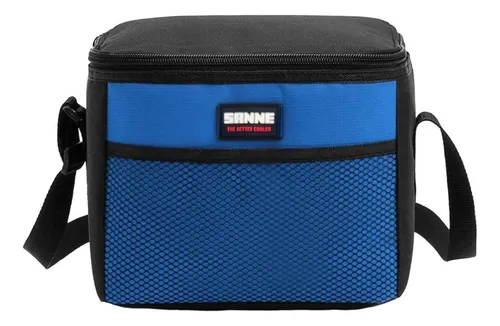 Lunchera Bandolera Escolar Termica Azul Sannea 9,5 L