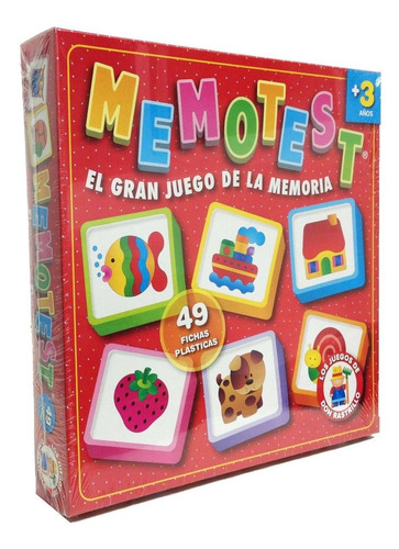 Memotest Ruibal El Gran Juego De La Memoria Original