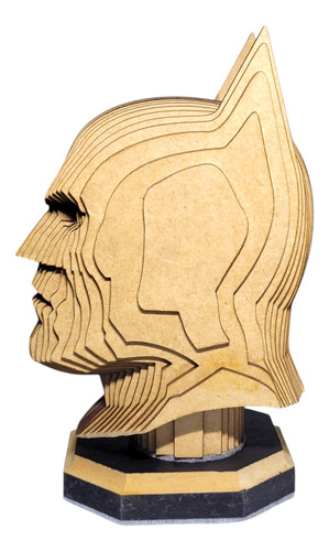 Boneco Batman Dc Comics Em Mdf Com Efeito 3d