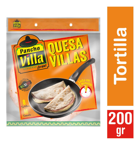 Pancho Villa Tortillas Quesavilla 200 Gr