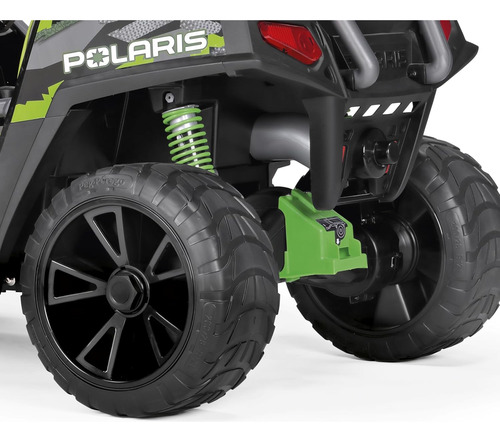 Peg Perego Polaris Rzr Pro Green Shadow 24 Voltios Para Mont
