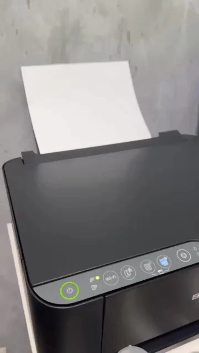 Impressora Multifuncional Cor Epson Ecotank L3250 Preto 127/220v