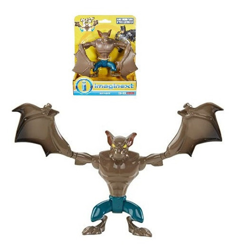 Man-bat Batman Dc Alas Moviles! Fisher-price Imaginext