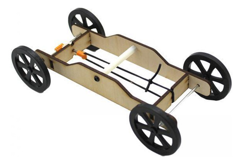 5 Kits De Modelo De Coche Diy De Madera, Juguete Educativo