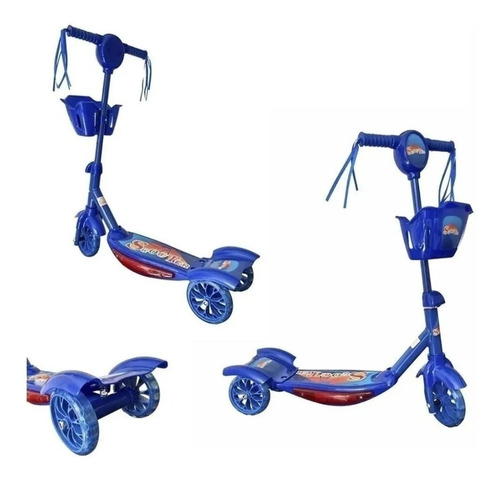 Monopatin Patineta  Infantil  Para Niños Con Luces Y Sonidos