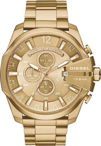 Reloj Pulsera  Diesel Dz4360 Del Dial Oro