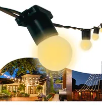 Comprar Varal De Luzes Led 100m Externo C\u002F Lâmpadas Gambiarra Cordão