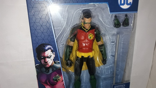 Red Robin Dc Multiverse Sin Baf De Killer Croc Wave Fij (Usado)