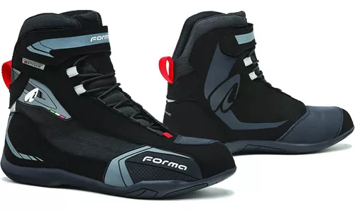 Botas Para Moto Forma Cortina H Dry Negro Impermeables