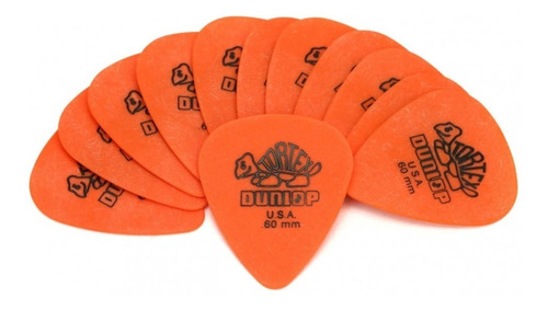 Pack 12 Uñetas 418p60 Tortex Dunlop - Musicstore