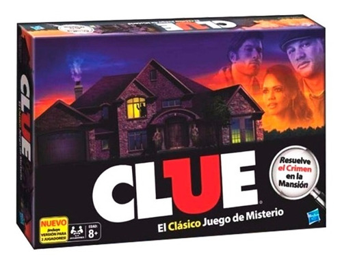Clue El Clásico Juego De Misterio - Genérico Nuevo Y Sellado