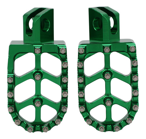 Estriberas Y Reposapiés Para Kawasaki Z125, Color Verde