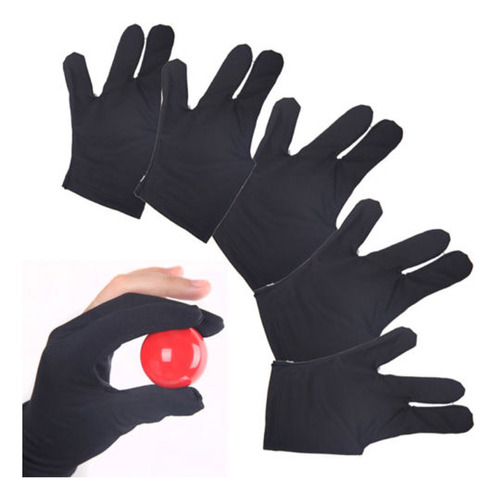 Guantes De Billar Con 3 Dedos, Modernos, Para Hombre Y Mujer