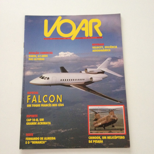 Revista Internacional De Aviação Voar Especial Falcon F81