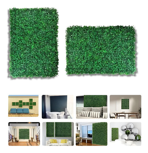 50 Placas Jardim Vertical Artificial Buchinho 60x40cm Planta