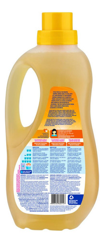 Kit C/ 4 Lava-roupas Liquido 1l Glicerina Girando Sol