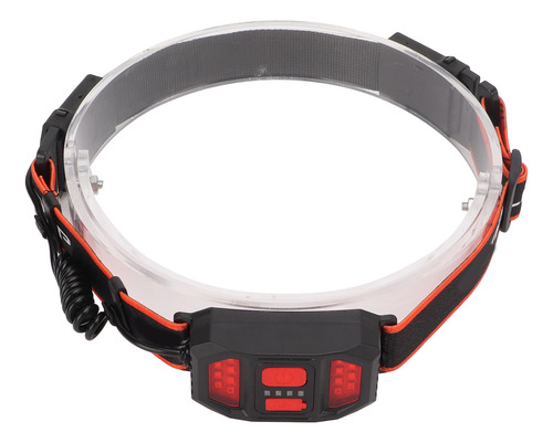 Faro Rojo Led Cob Highlight, Cabezal Recargable