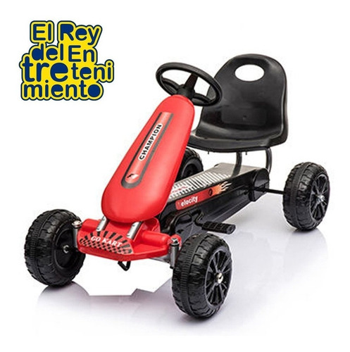 Imagen 3 de 4 de Auto A Pedal Cuatriciclo P/ Niño Excelente Calidad - El Rey