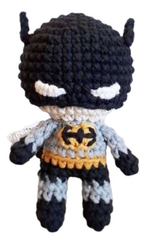 Muñeco Batman Adam West Amigurumi Tejido - Pipelino