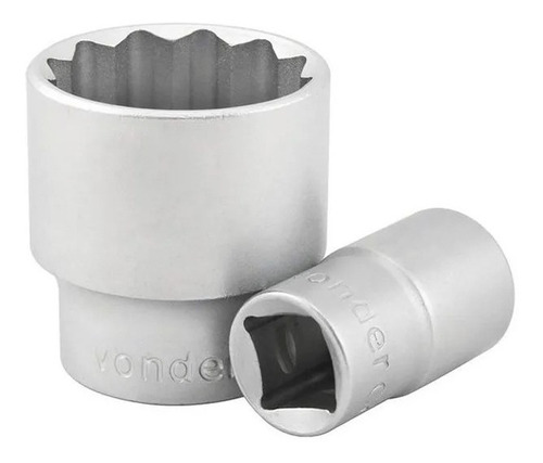 Soquete Estriado Com Encaixe De 1/2 , 14 Mm, - Vonder