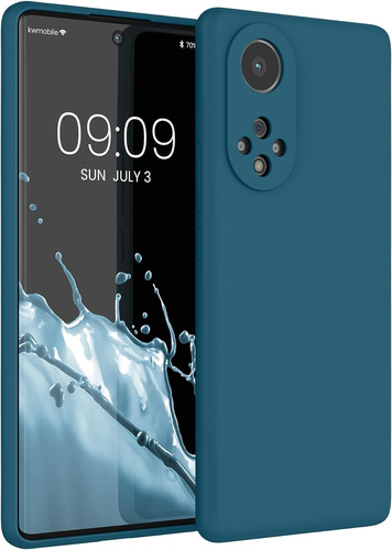 Estuche Silicone Case Compatible Con Huawei Nova 9  Gamuza 