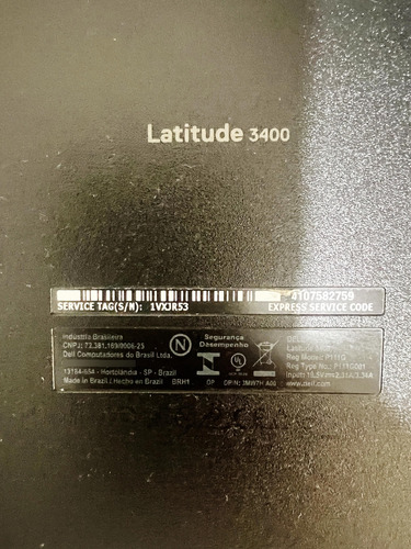 Notebook Dell Latitude 3400 Core I5 8a Ssd 240gb Ddr4 8gb Wi (Recondicionado)