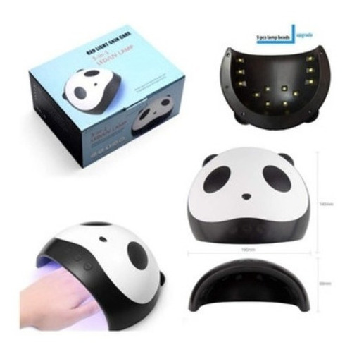 Lámpara Luz Led Mod-panda Para Sistema De Uñas 