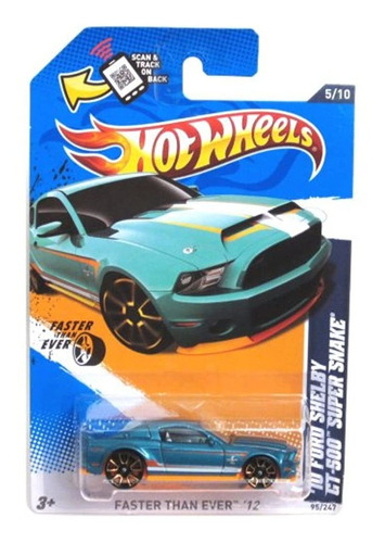 Hot Wheels 2012 Faster Than Ever 2010 Shelby Mustang Gt500