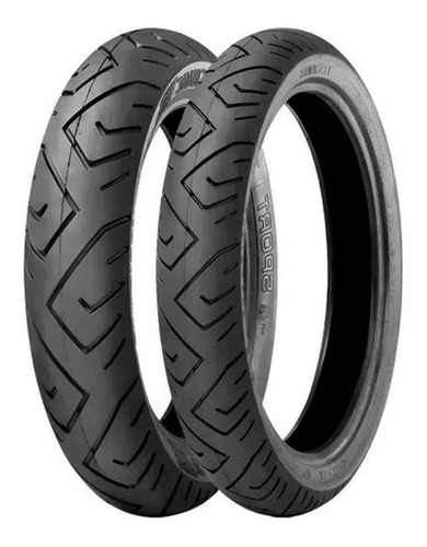 Par Pneu 140/70-17 E 110/70-17 Technic Cb300 Fazer Twister
