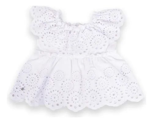 Polera Niña Blanco Pillin (pva647-24bco)