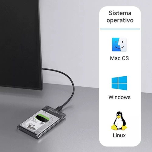 Imp Con.75.3.0 Carcasa 2.5 Usb 3.0 Sata Led
