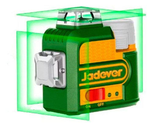 Nivel Laser 12 Lineas Luz Verde Con Bateria Usb C Jadever Jdle8m12