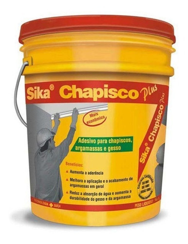 Cola Chapisco Sika Plus 1 Litro