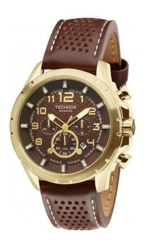 Relógio Masculino Technos Couro Js25bg/0m Garantia + Nf