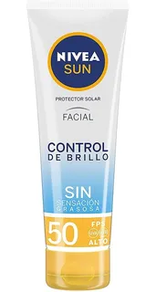 Protector Solar Facial Nivea Control De Brillo Fps 50+ 50ml