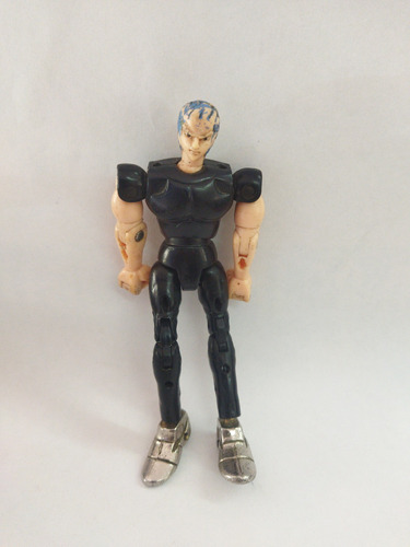 Bandai 1997 Figura Caballero Del Zodiaco Cabello Azul 