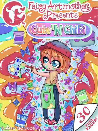 Cute 'n Chibi, De Monroe, Raven. Editorial Lulu Pr, Tapa Blanda En Inglés